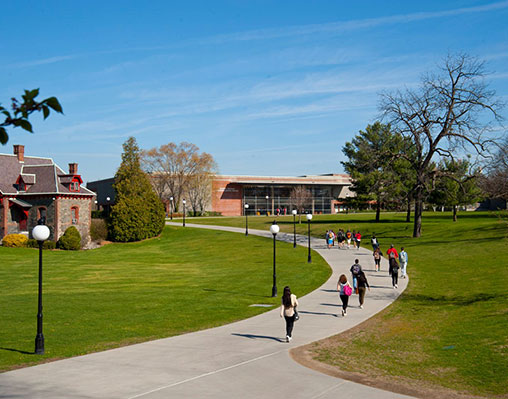 Photo of students on campus. Link to Gifts of Appreciated Securities