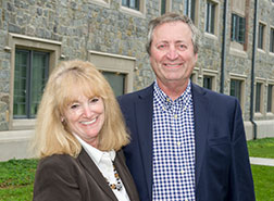 Maureen Sorbo Logan ’78 and Dr. Mark Logan. Link to their story.