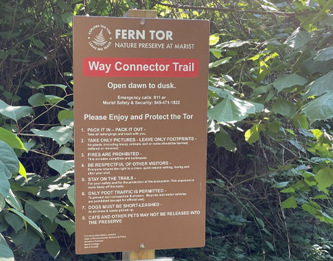 Fern Tor sign