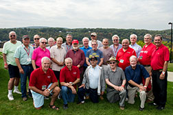 Photo of society members. Link to Life Stage Gift Planner Over Age 65 Situations.