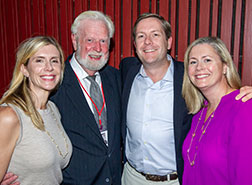 John D. Noonan, MD ’69 is joined by Kate Noonan, Bill Noonan, and Kristen Noonan. Link to his story.