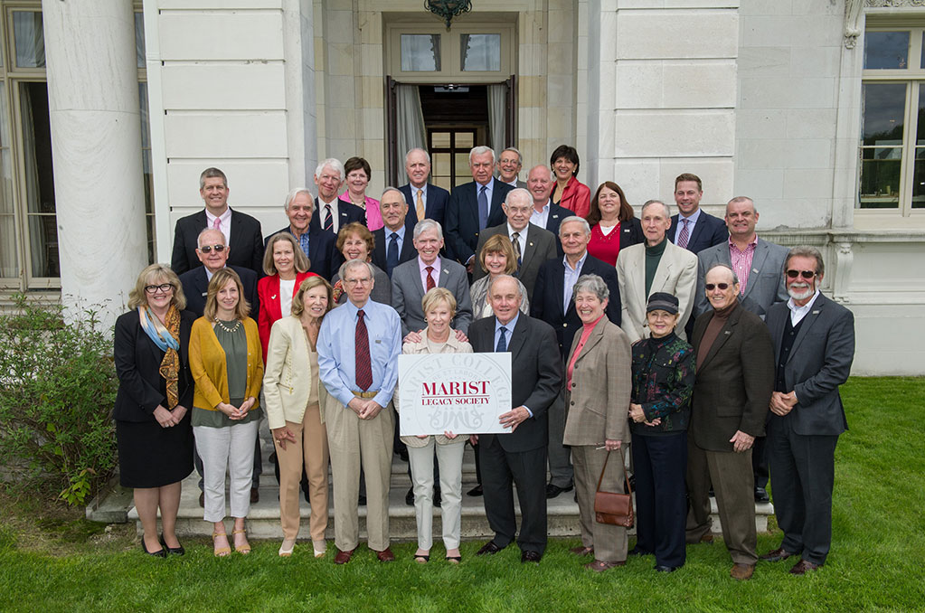 Photo of Marist College Legacy Society members