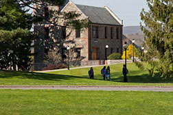 Photo of students on campus. Link to Gifts by Will